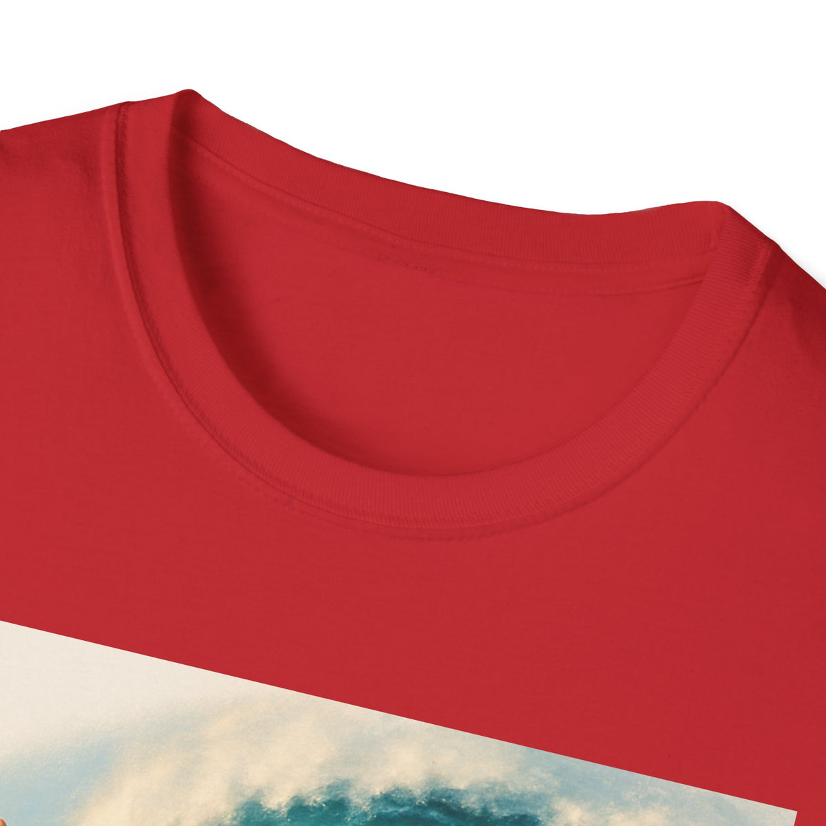 Santa Surfing T-Shirt — Retro Christmas Surfing Santa Tee