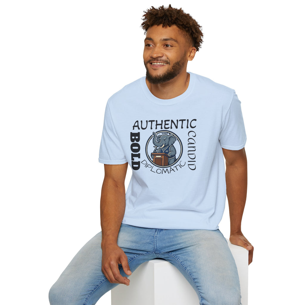 TALKING ELEPHANT Unisex Soft style T-Shirt