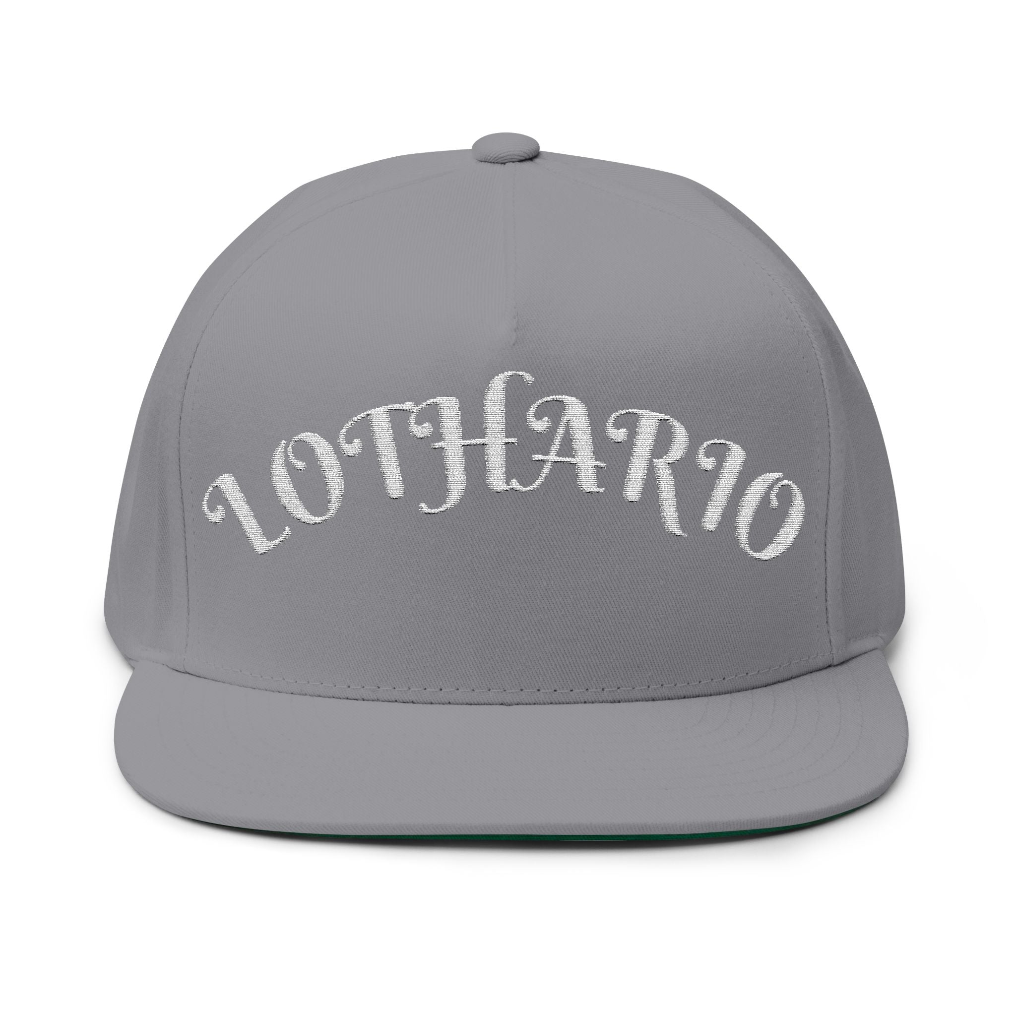 Flat Bill Cap (Embroidery)
