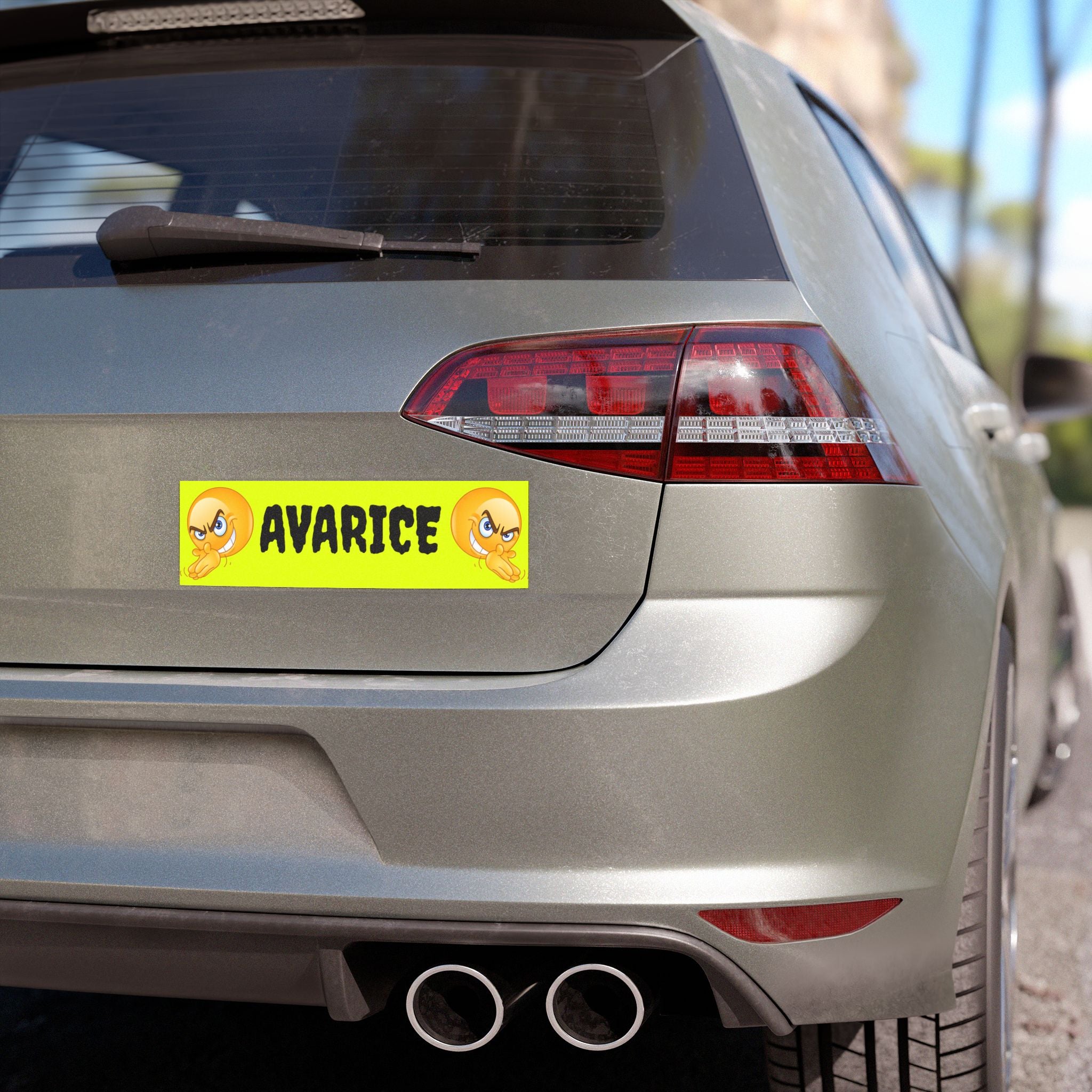 AVARICE Car Magnets