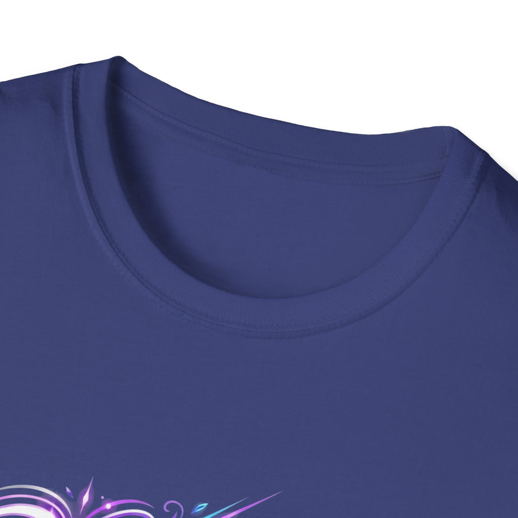 Pulchritude Script T-Shirt — Pastel Calligraphy Graphic Tee