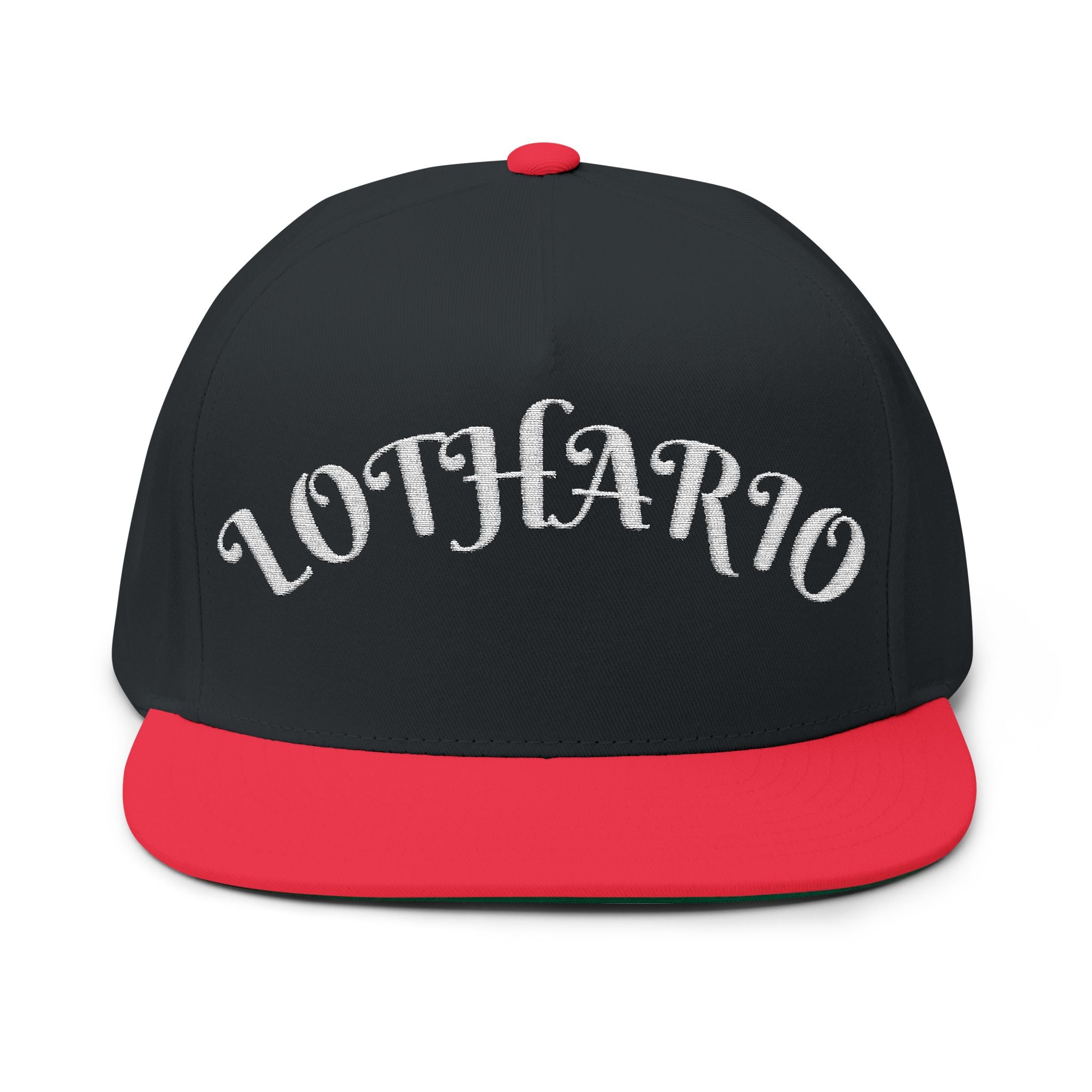 Flat Bill Cap (Embroidery)
