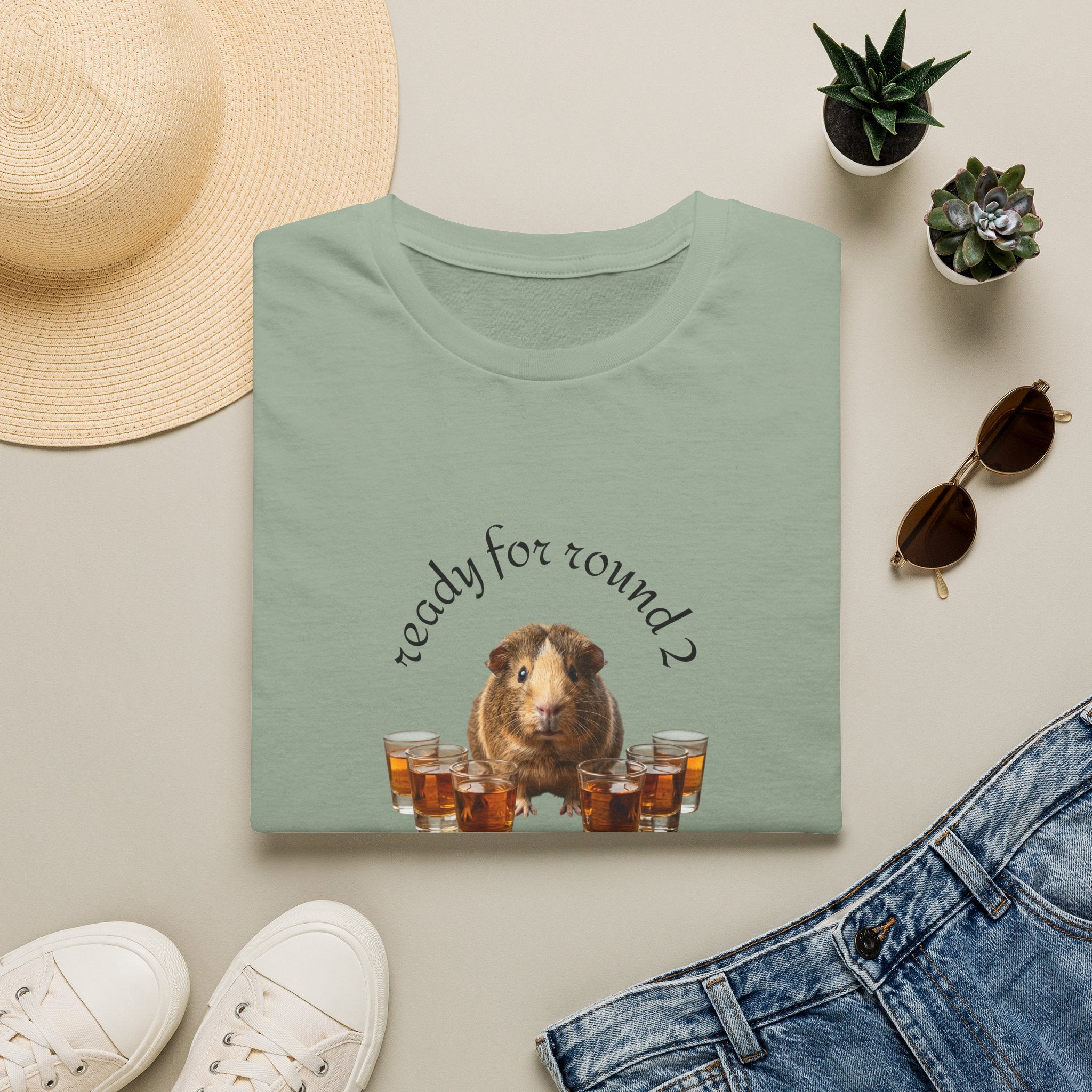 ROUND 2 Unisex Soft style T-Shirt