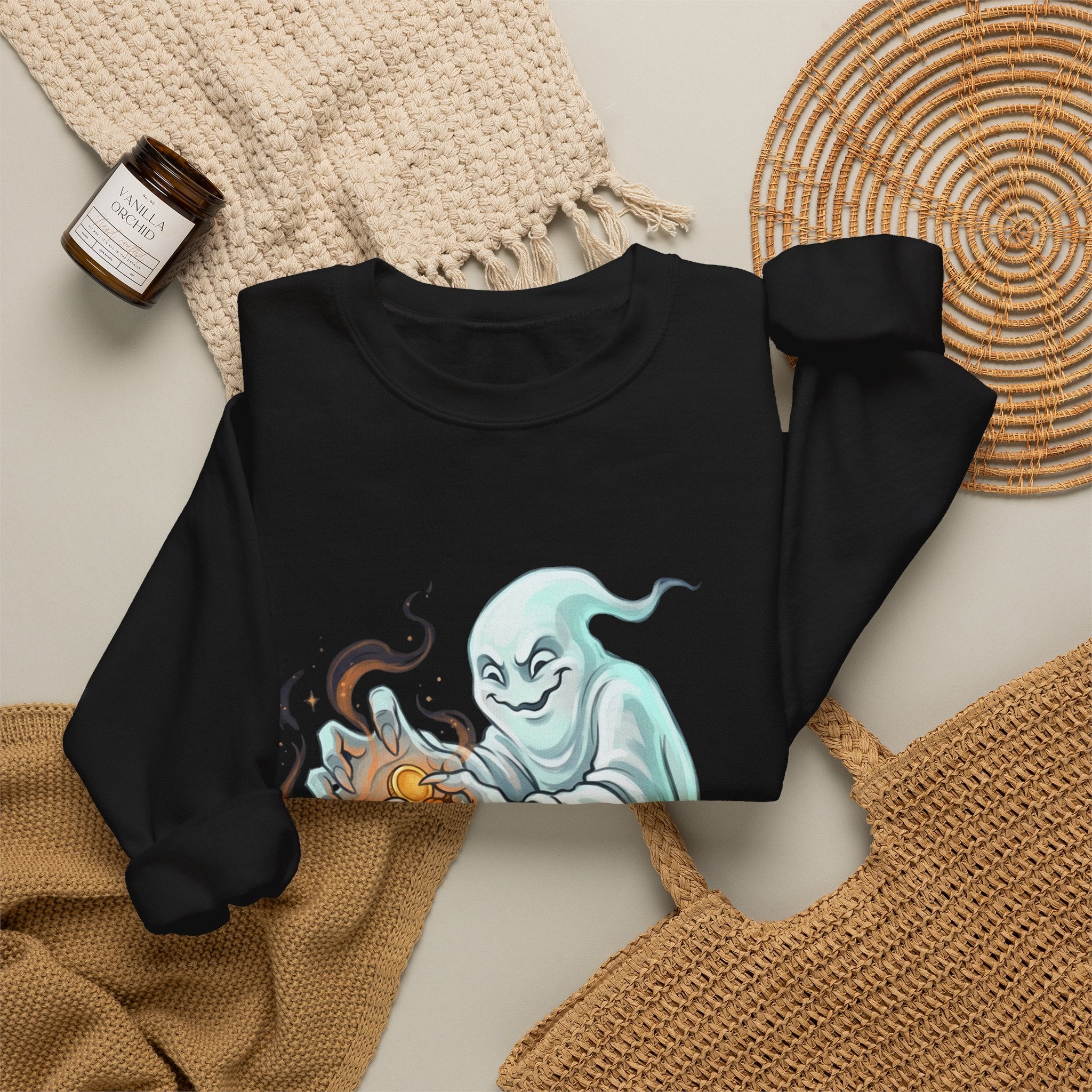 Ghost Portal Halloween Unisex Heavy Blend Crewneck Sweatshirt