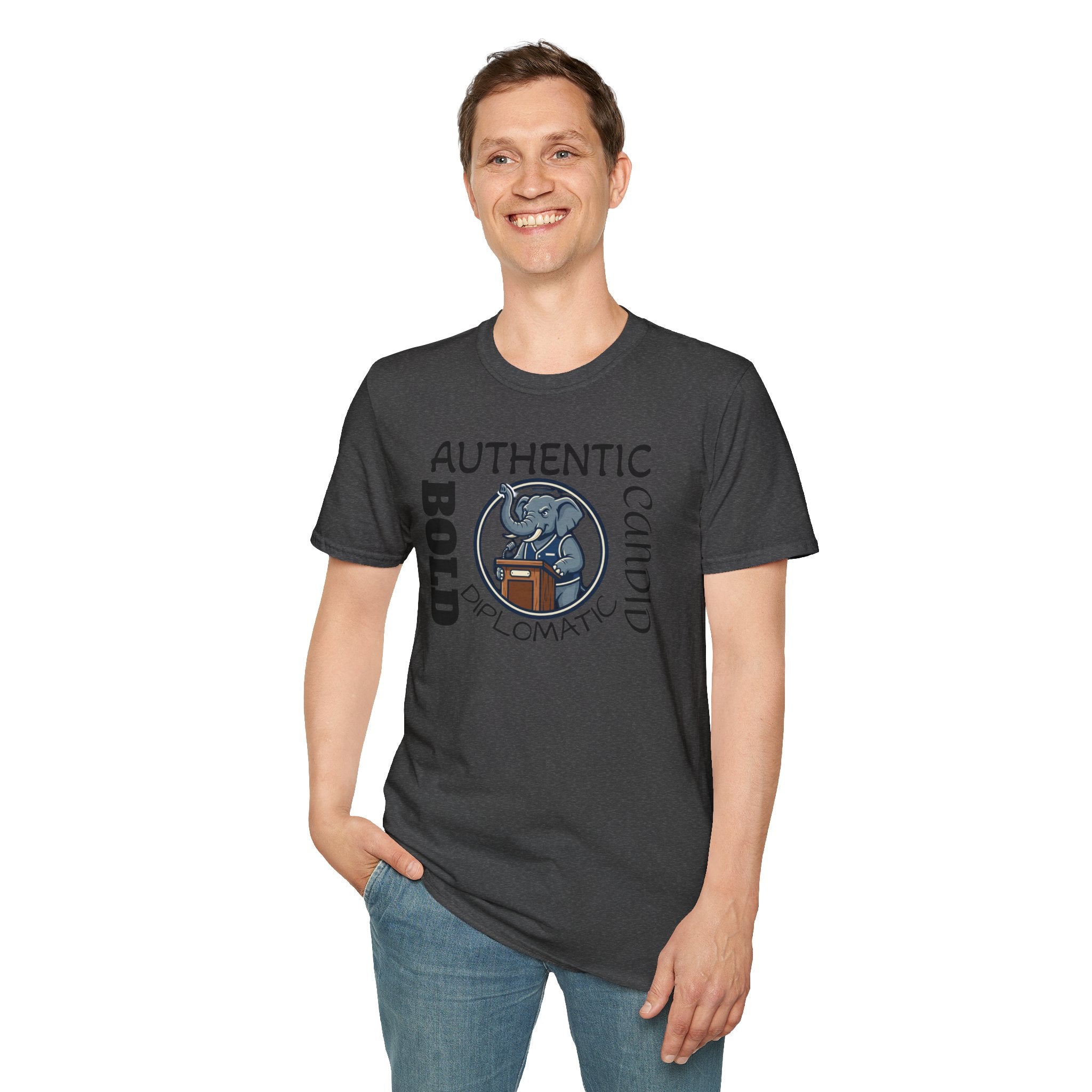 TALKING ELEPHANT Unisex Soft style T-Shirt