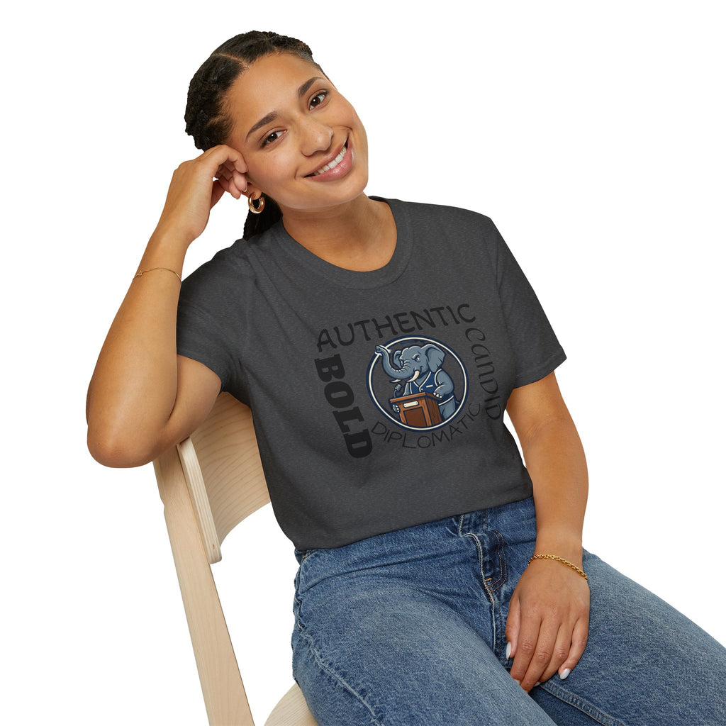 TALKING ELEPHANT Unisex Soft style T-Shirt