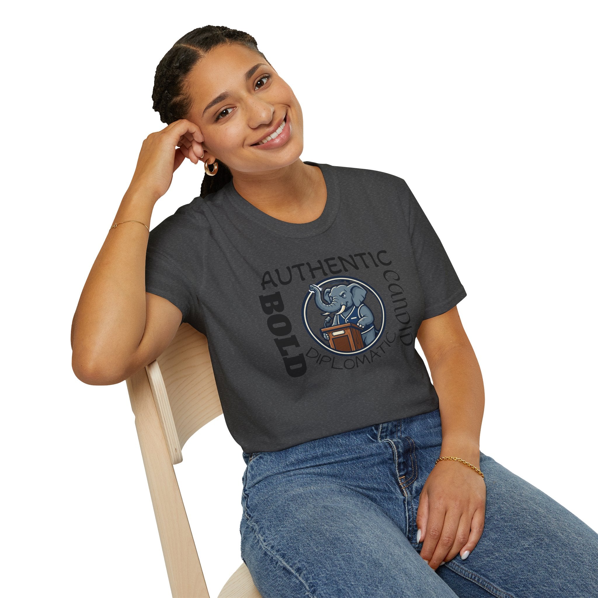 TALKING ELEPHANT Unisex Soft style T-Shirt