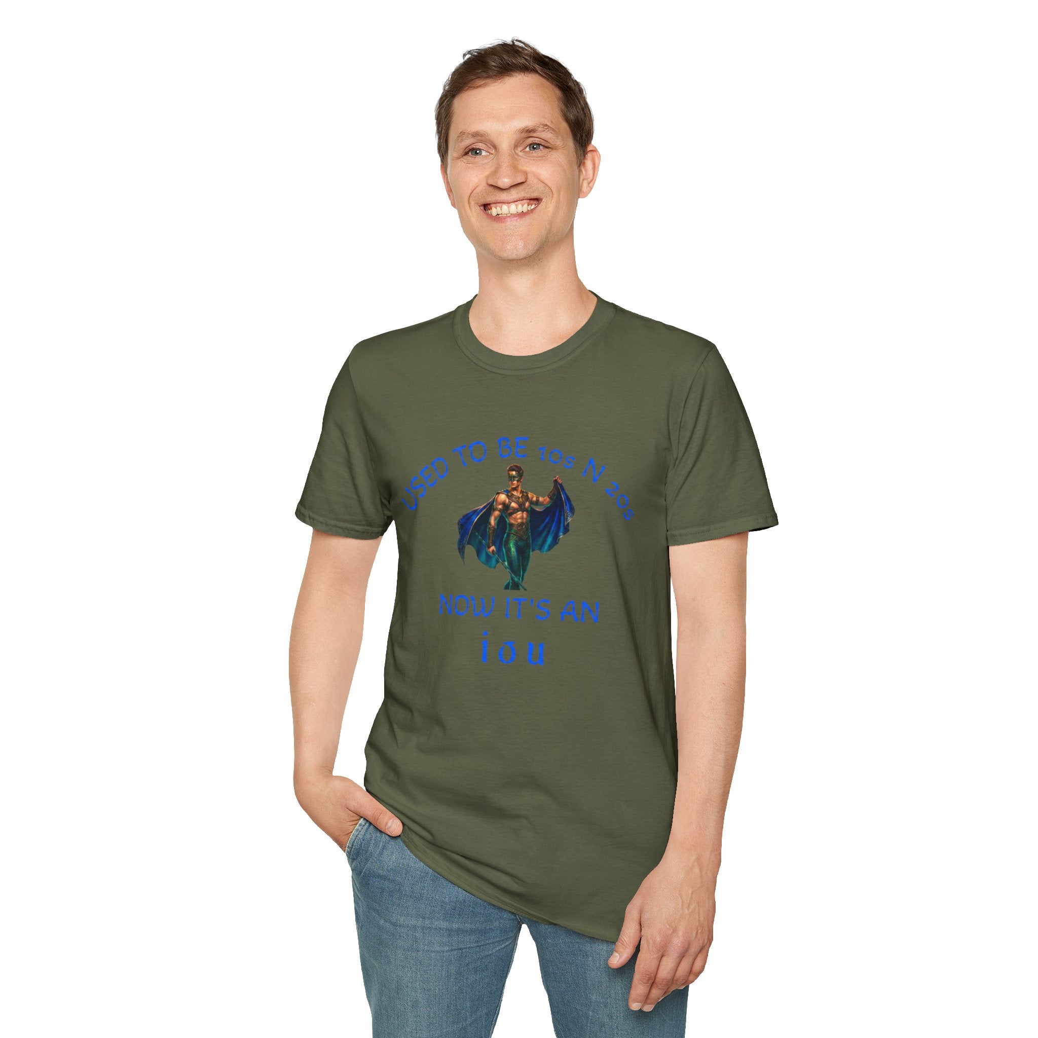 used to be 10's and 20's Unisex Soft style T-Shirt