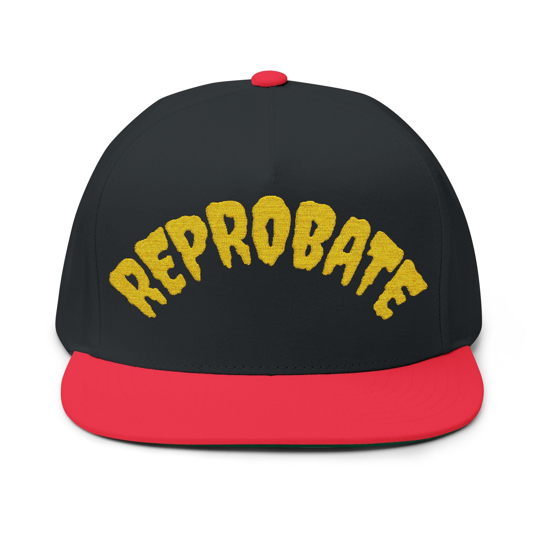 Flat Bill Cap (Embroidery)