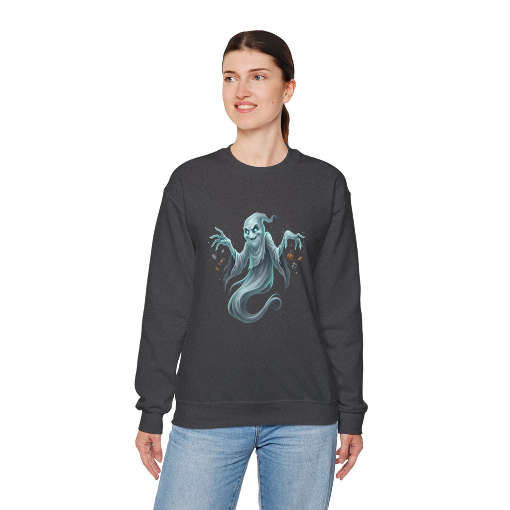 Mischief Ghost Halloween Crewneck Sweatshirt