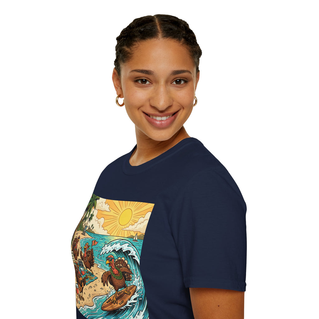 Surfing Turkey Beach Party T-Shirt