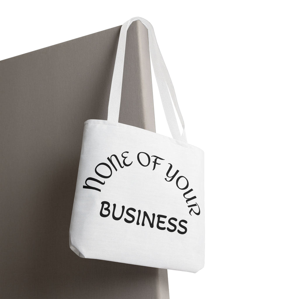 None of your Business (rat on the backside)Tote Bag (AOP)