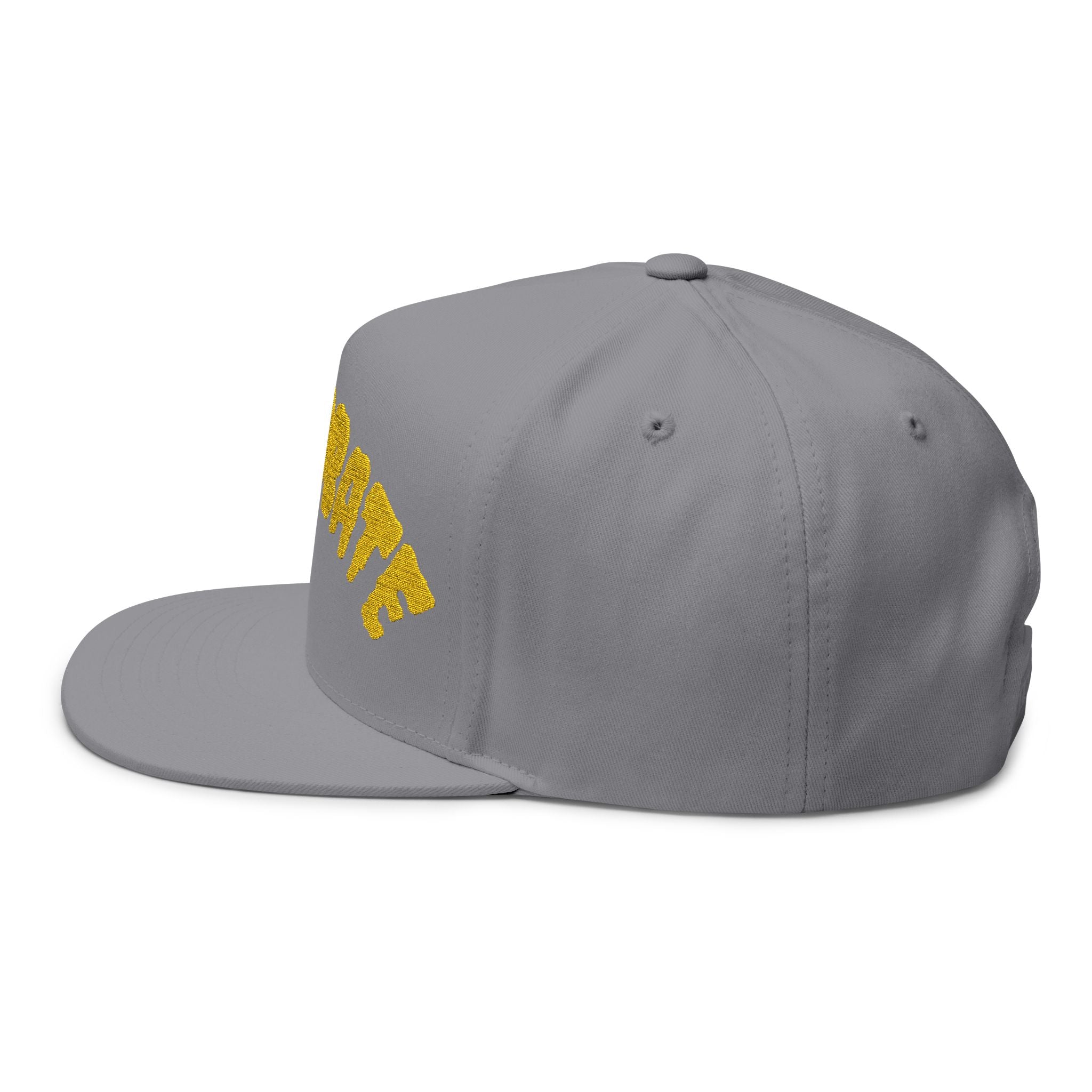 Flat Bill Cap (Embroidery)