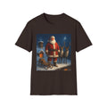 Santa Claus Night Scene T-Shirt