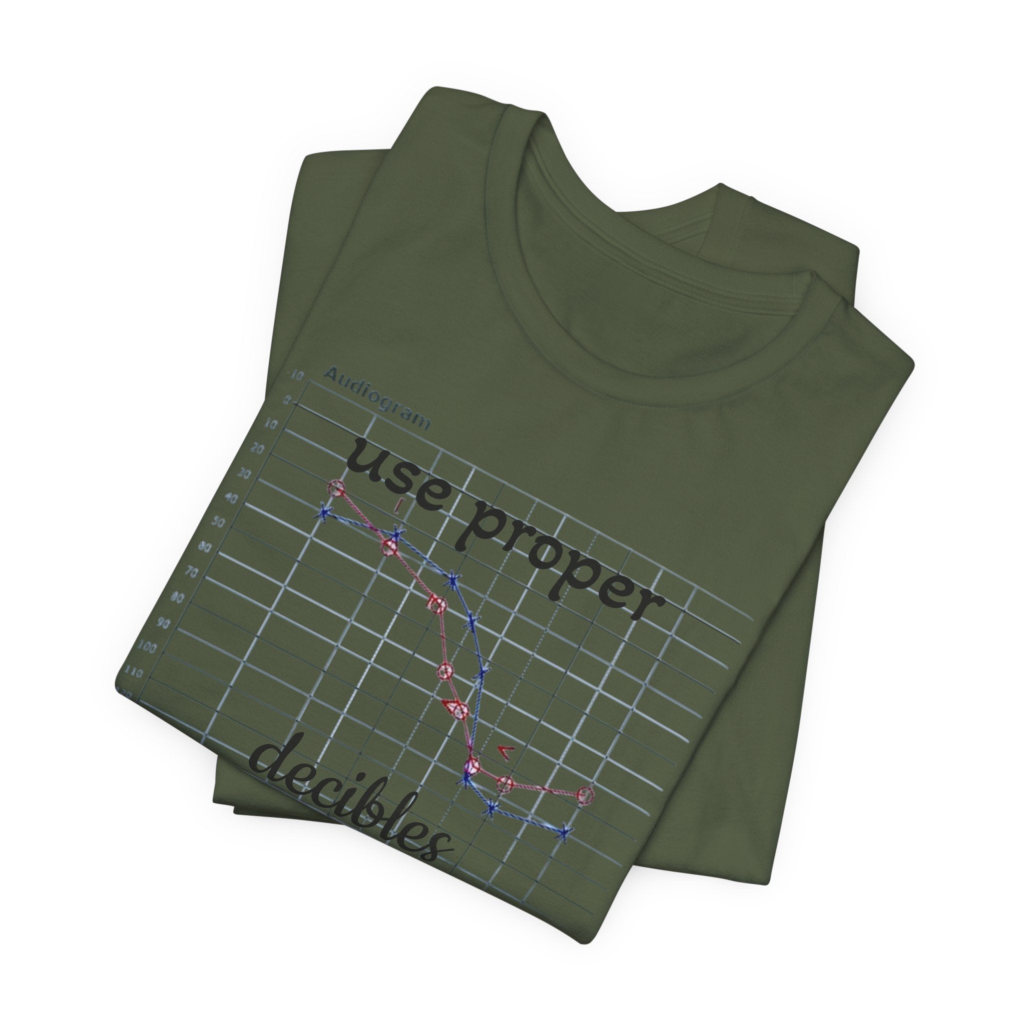 DECIBEL METER Jersey Short Sleeve Tee