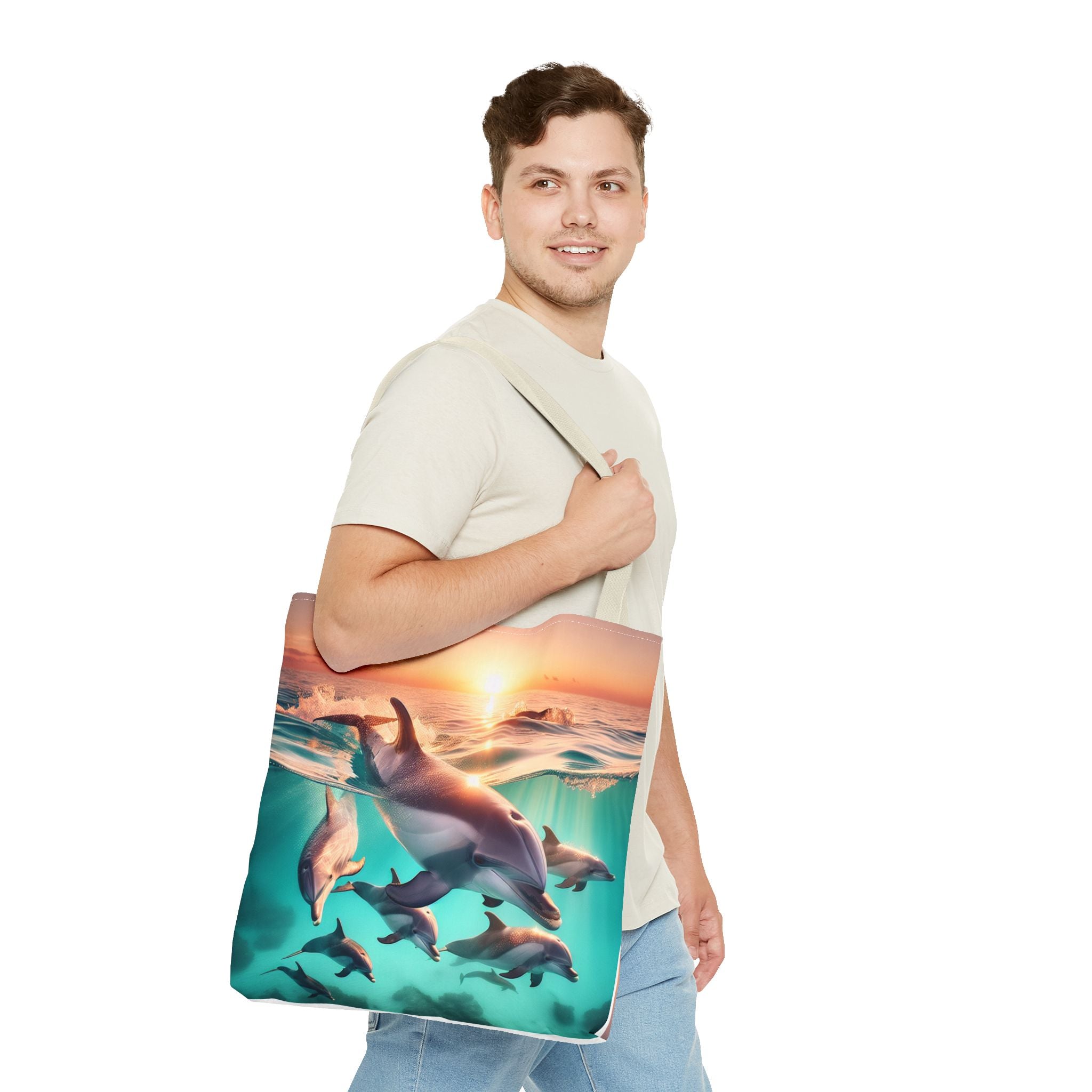 Dolphins Tote Bag