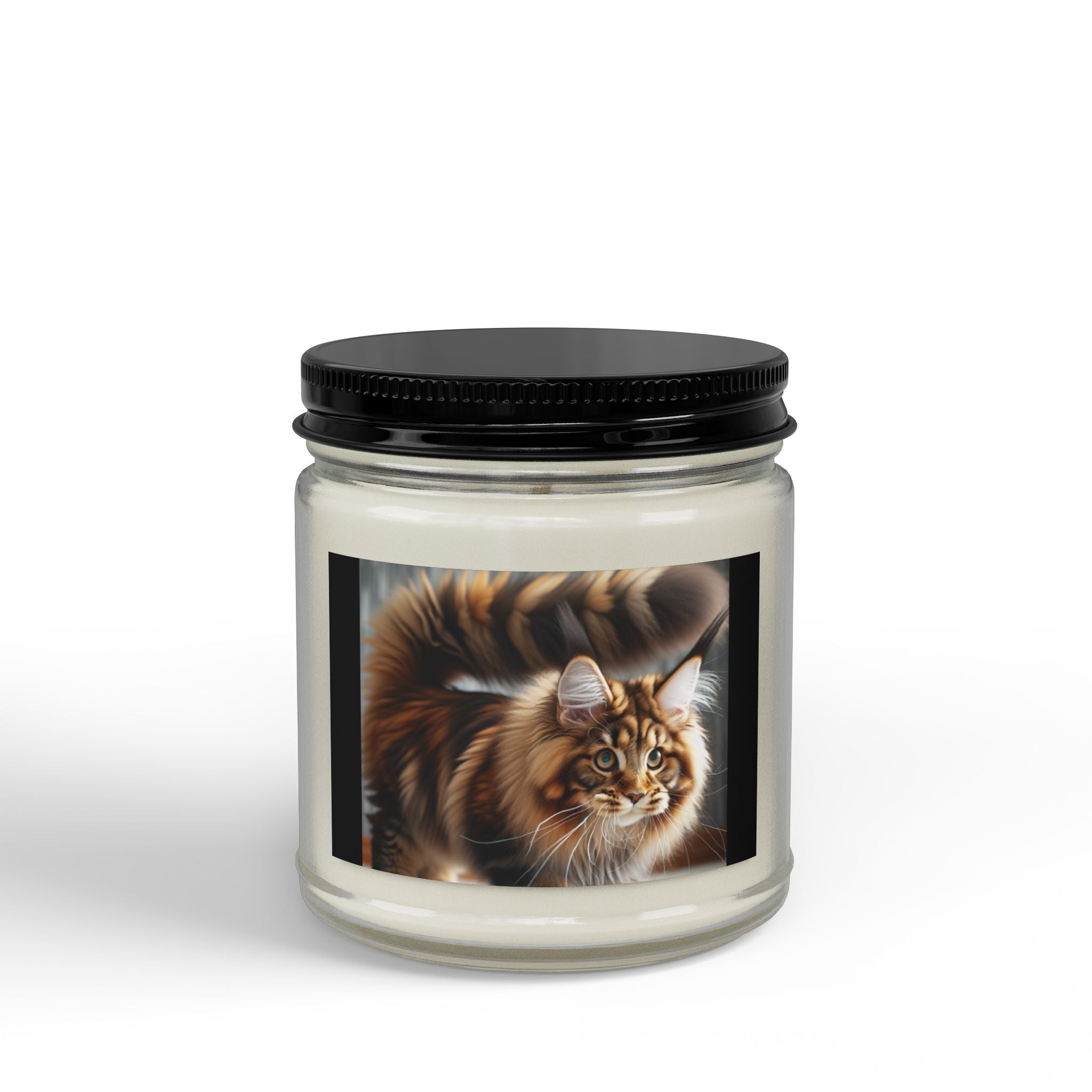 Maine Coon Cat Scented Candle (9oz)