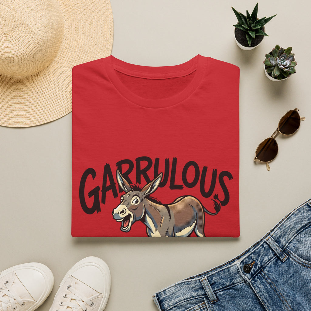 Garrulous Donkey Funny Animal T-Shirt