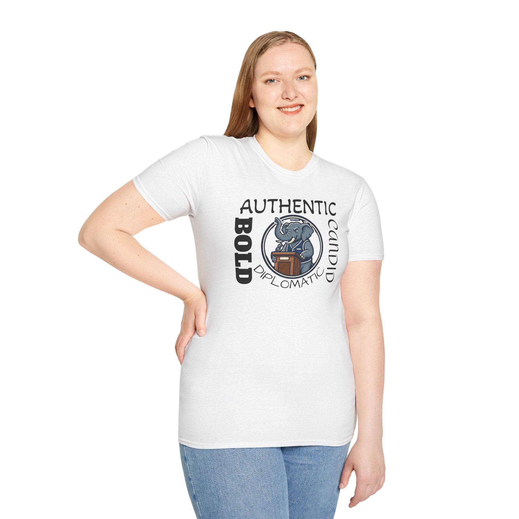 TALKING ELEPHANT Unisex Soft style T-Shirt