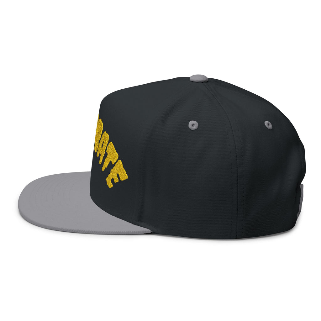 Flat Bill Cap (Embroidery)