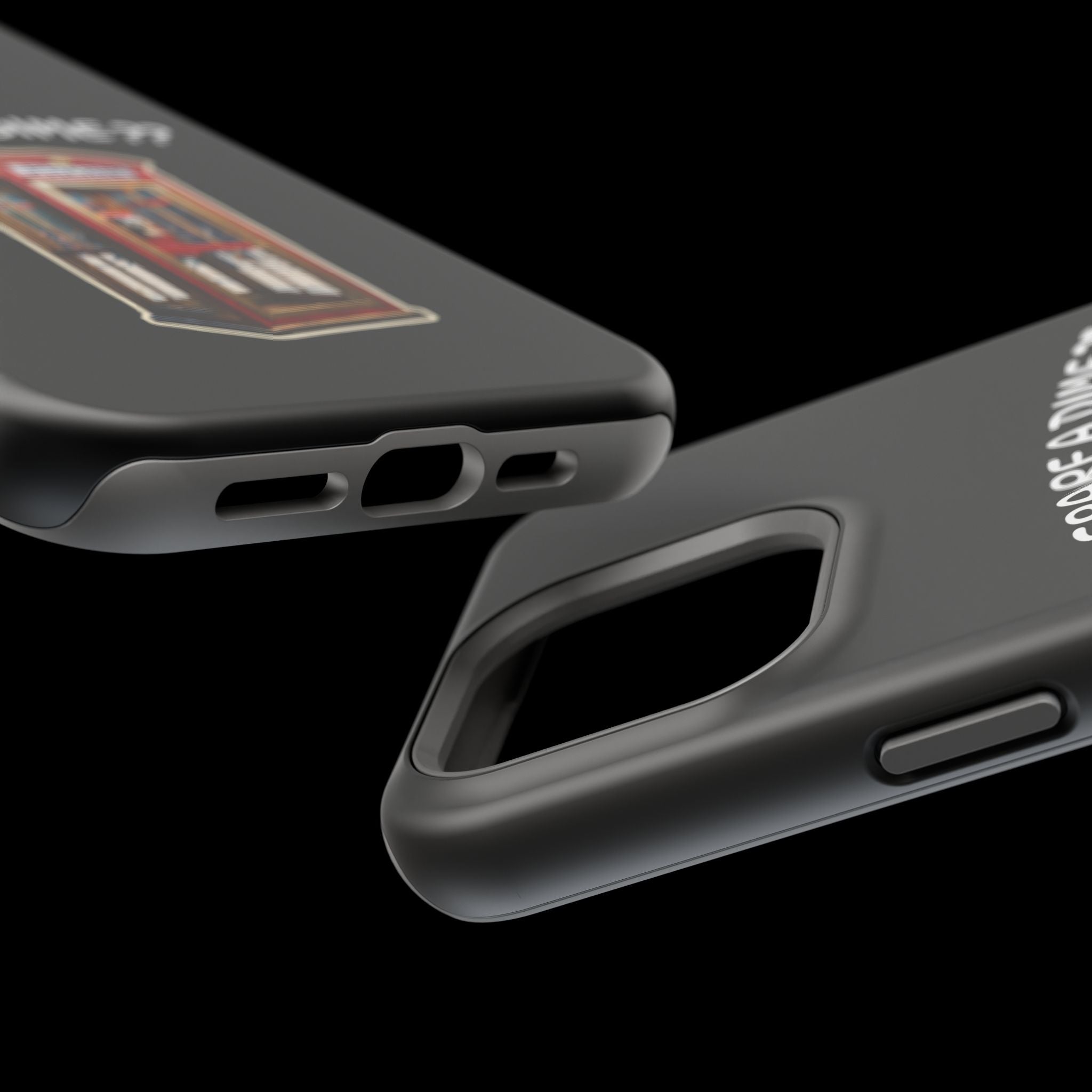 Phone Case — 'Spare a Dime?' Retro Phone Booth Magnetic Impact‑Resistant Case