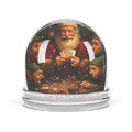 Snow Globe — Vintage Santa Playing Cards Holiday Snow Globe