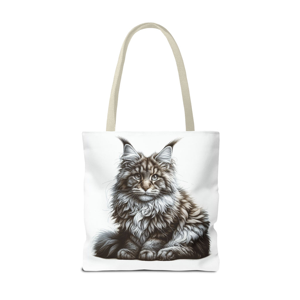 Maine Coon Cat Tote Bag (AOP)