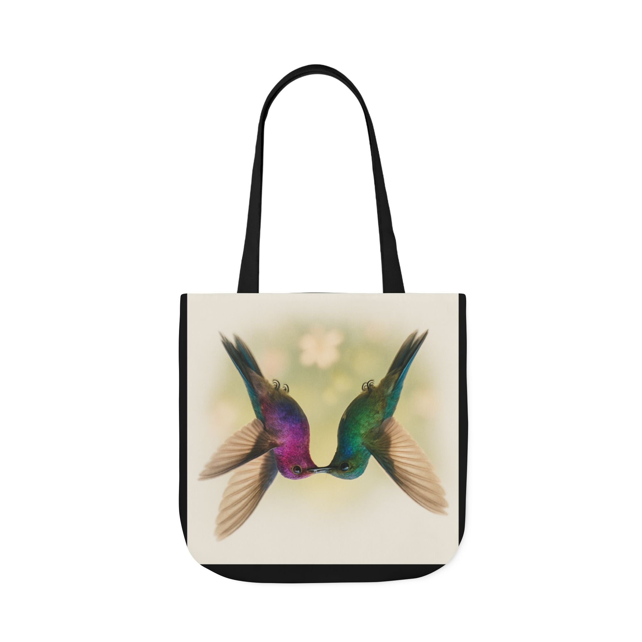 HUMMINGBIRD Canvas Tote Bag, 5-Color Straps