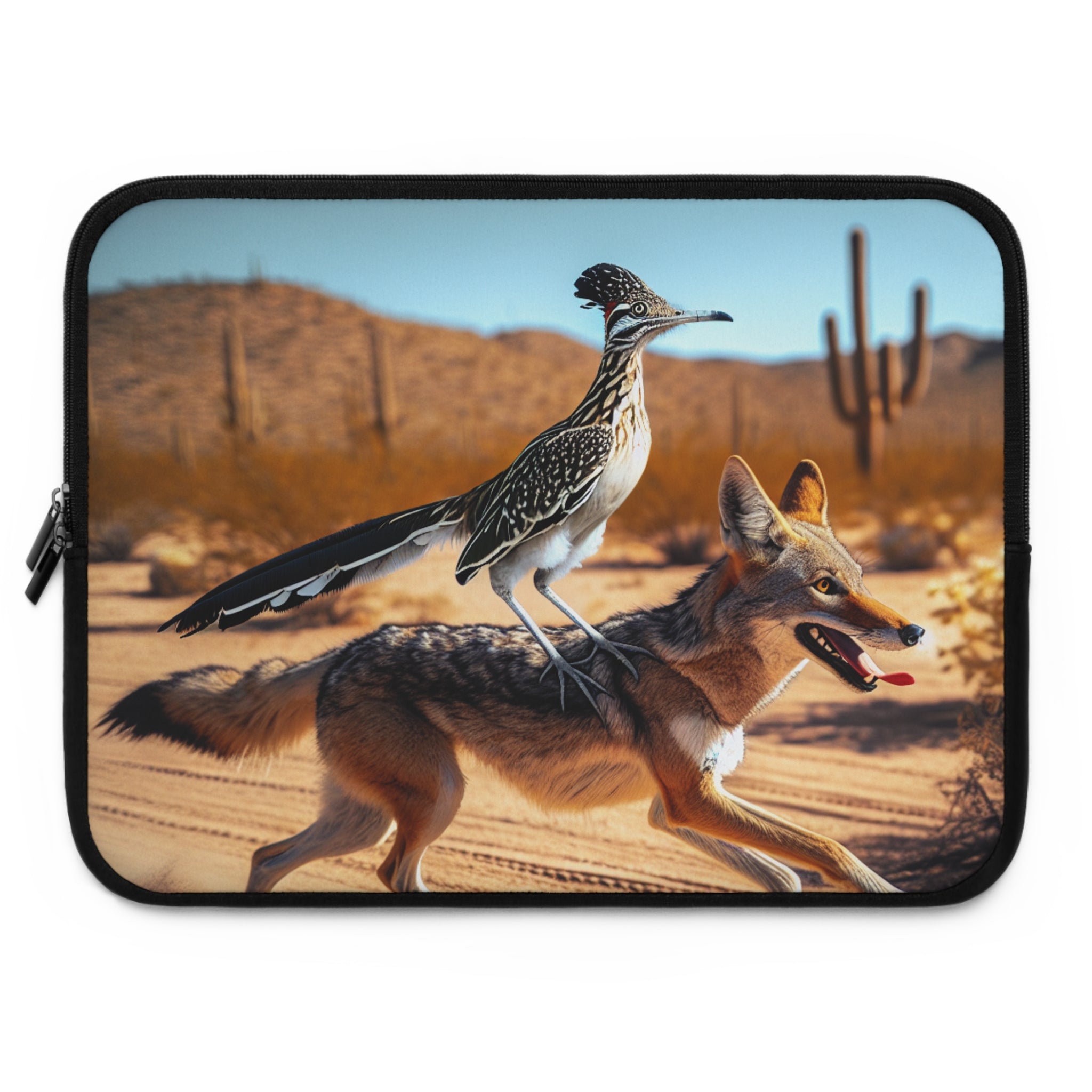 Roadrunner and Coyote Laptop Sleeve