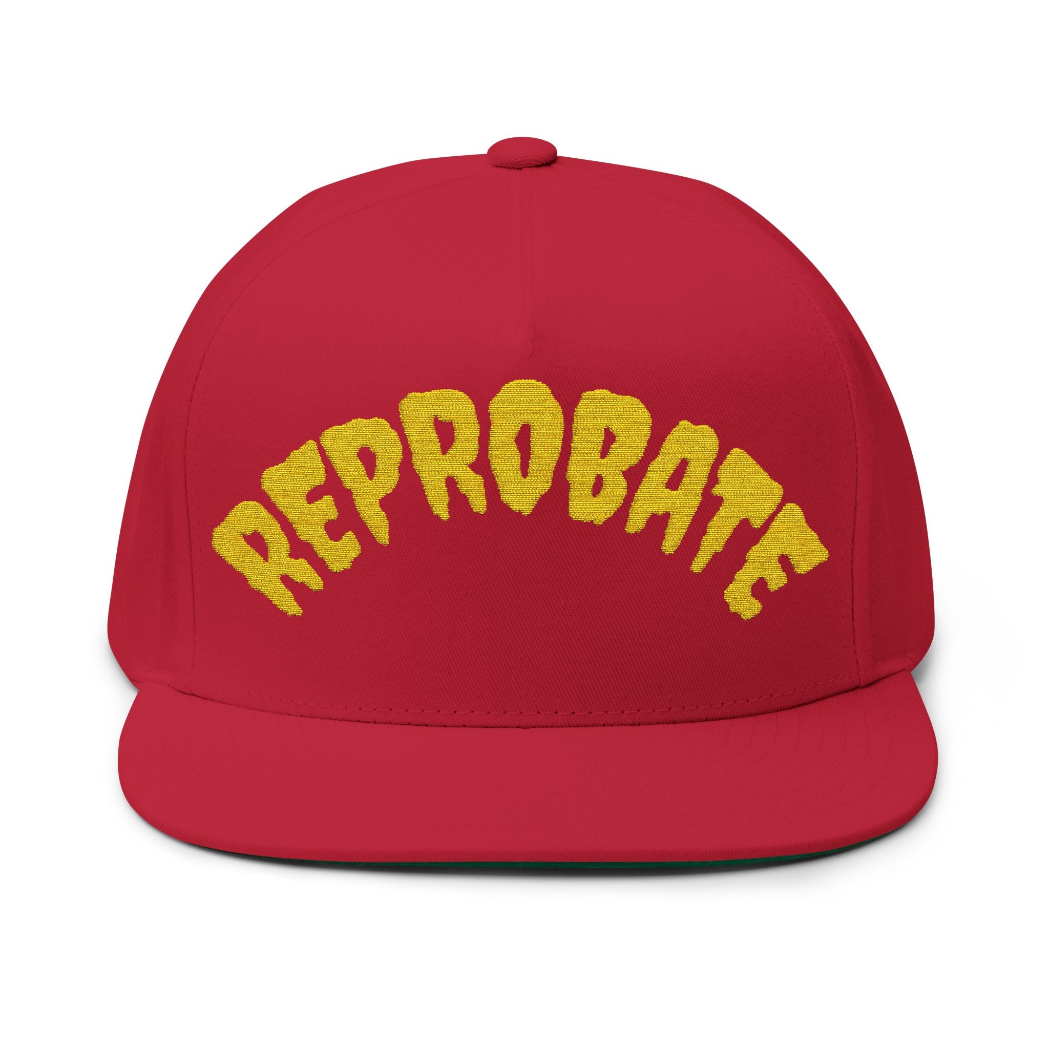 Flat Bill Cap (Embroidery)