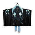 Werewolf Moon Hooded Blanket - Cozy Snuggle Throw for Halloween & Gifts