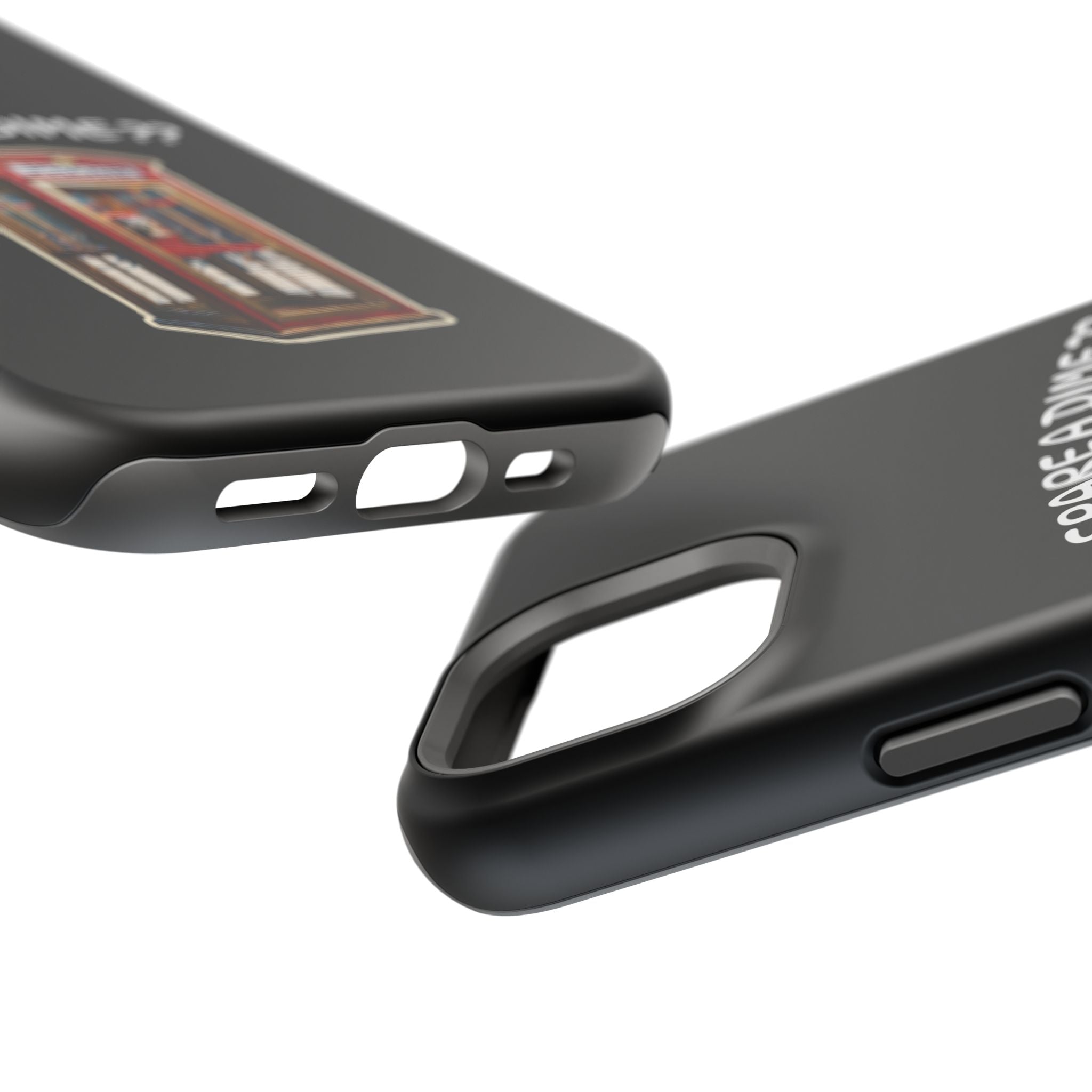 Phone Case — 'Spare a Dime?' Retro Phone Booth Magnetic Impact‑Resistant Case