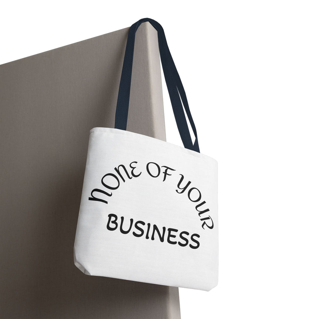 None of your Business (rat on the backside)Tote Bag (AOP)