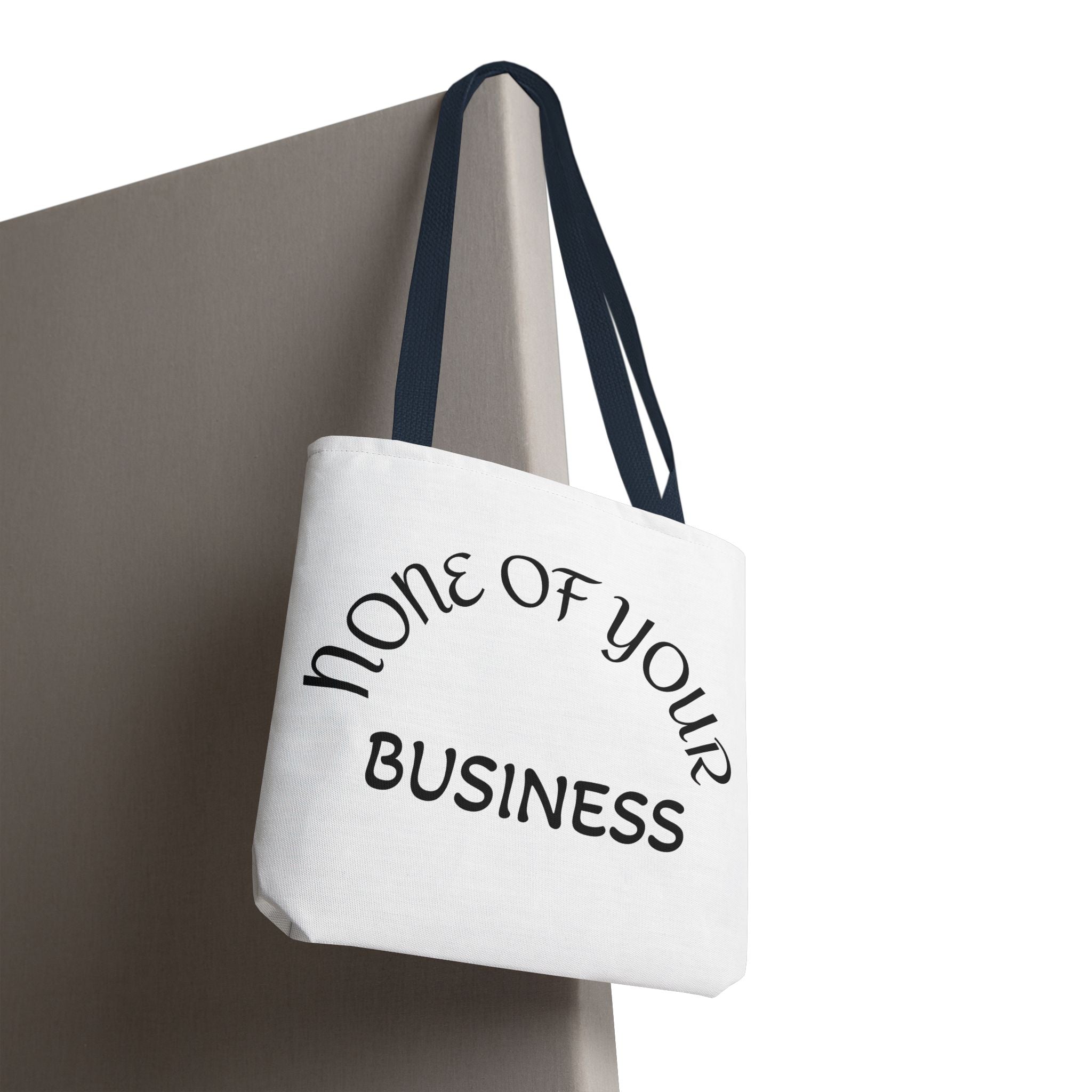 None of your Business (rat on the backside)Tote Bag (AOP)
