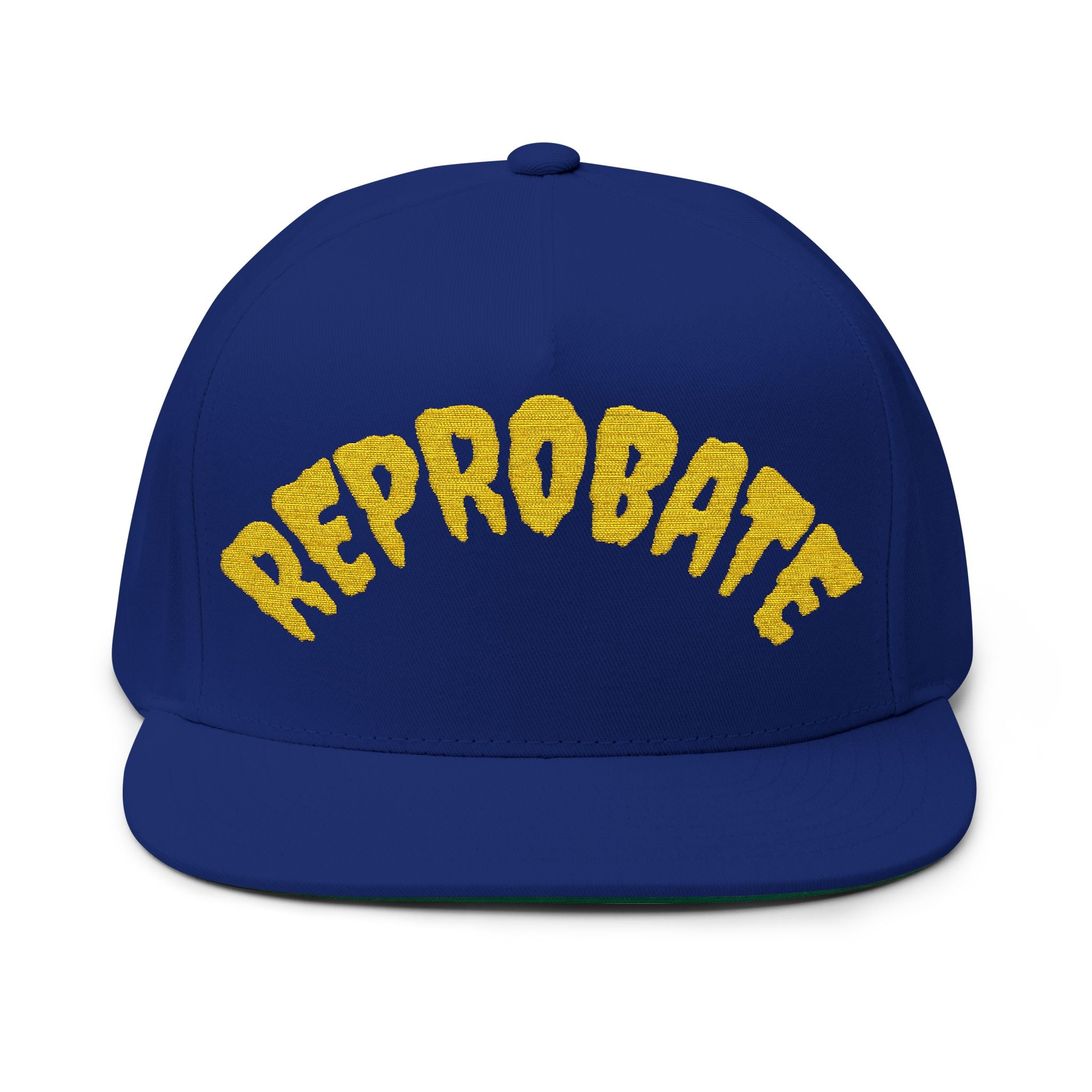 Flat Bill Cap (Embroidery)