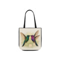 HUMMINGBIRD Canvas Tote Bag, 5-Color Straps