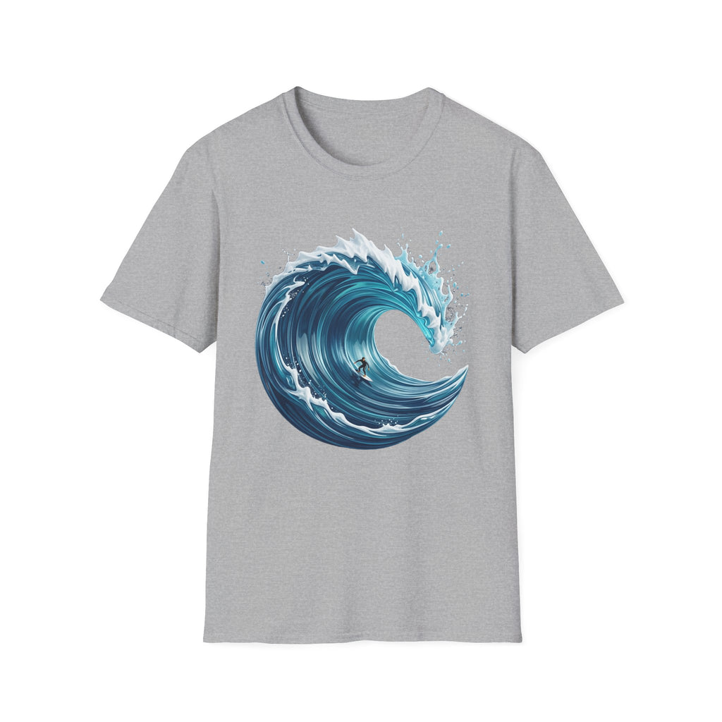 Ocean Wave T-Shirt — Coastal Surf Graphic Tee
