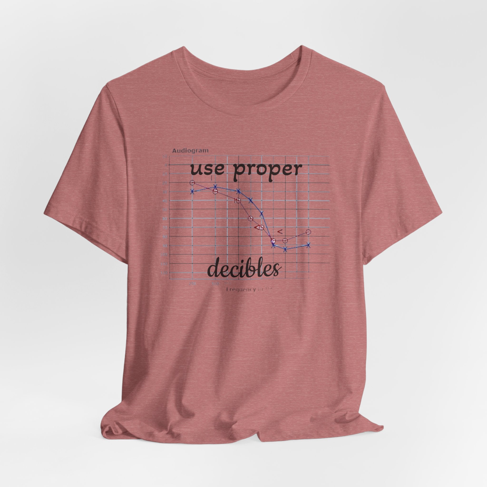DECIBEL METER Jersey Short Sleeve Tee