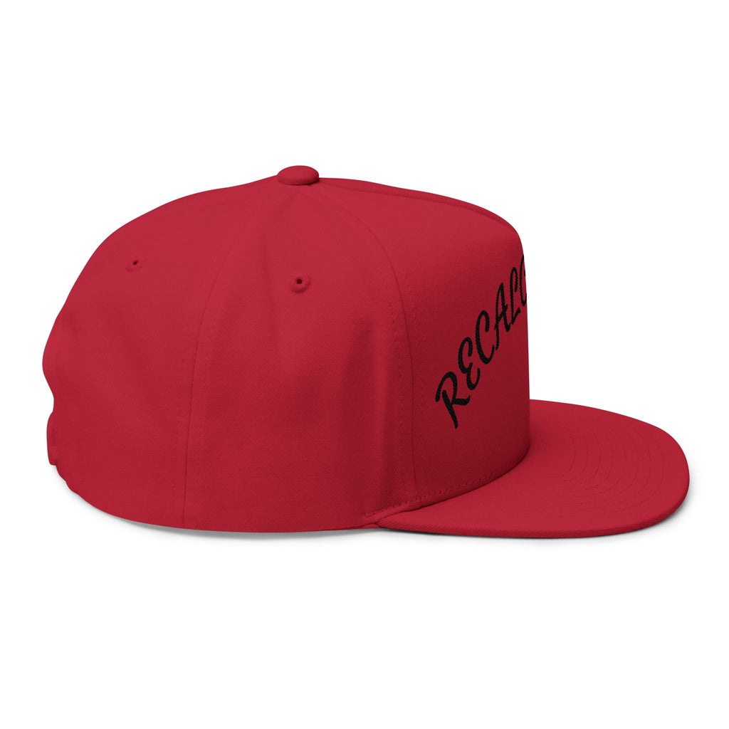 Flat Bill Cap (Embroidery)