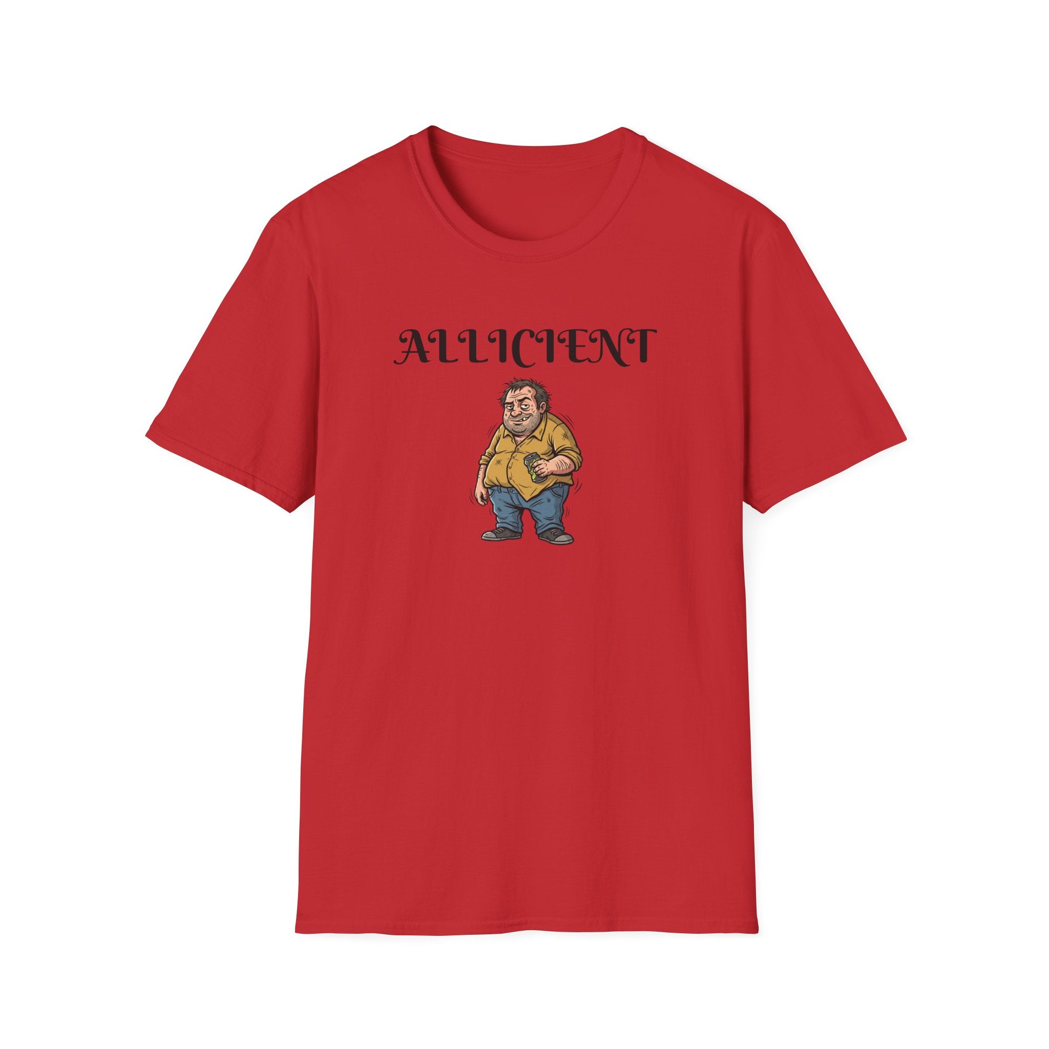 Allicient Character T-Shirt — Funny Cartoon Funny Guy Graphic Tee