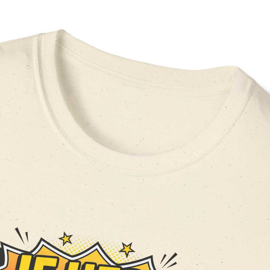 Graphic T-Shirt — "If I’m Here Where We Are, Where Is Here?" Pop Art Quote Tee