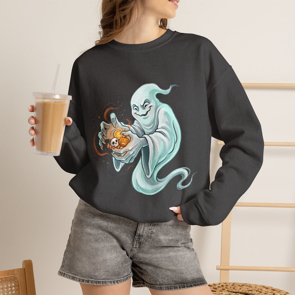Ghost Portal Halloween Unisex Heavy Blend Crewneck Sweatshirt