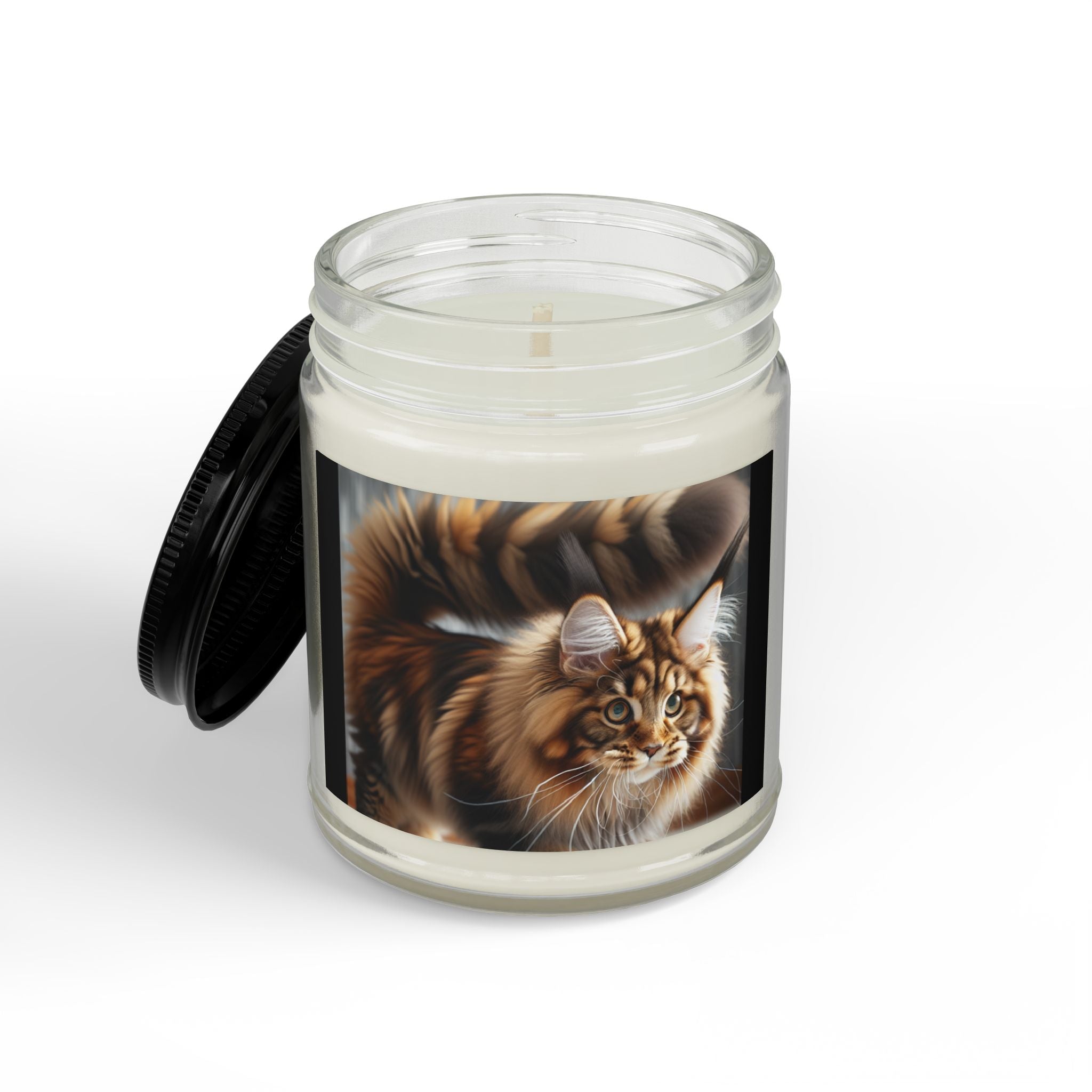 Maine Coon Cat Scented Candle (9oz)