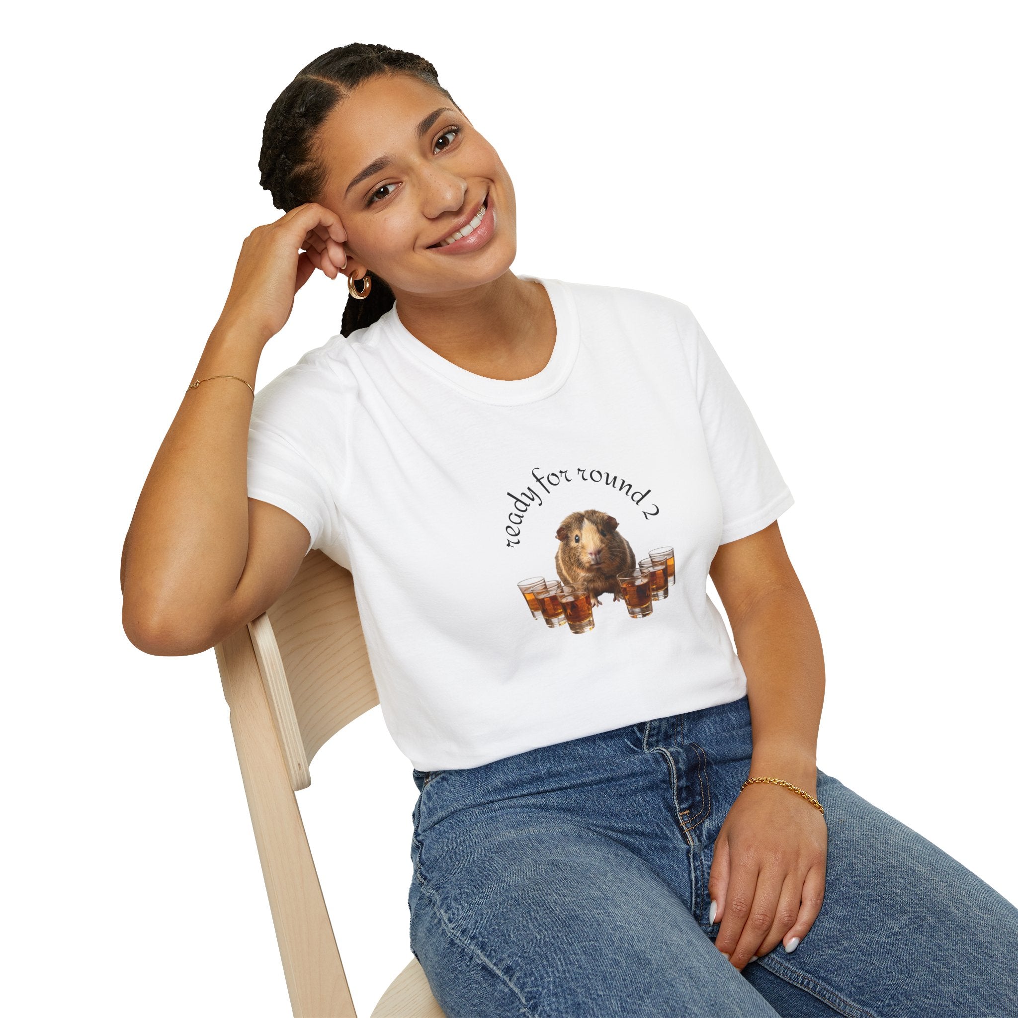 ROUND 2 Unisex Soft style T-Shirt