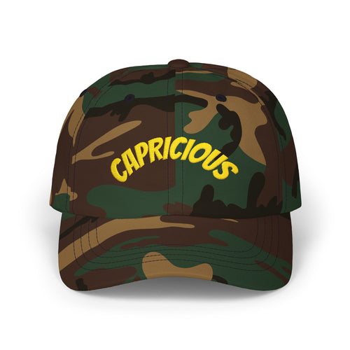 CAPRICIOUS Classic Dad Cap (Embroidery)