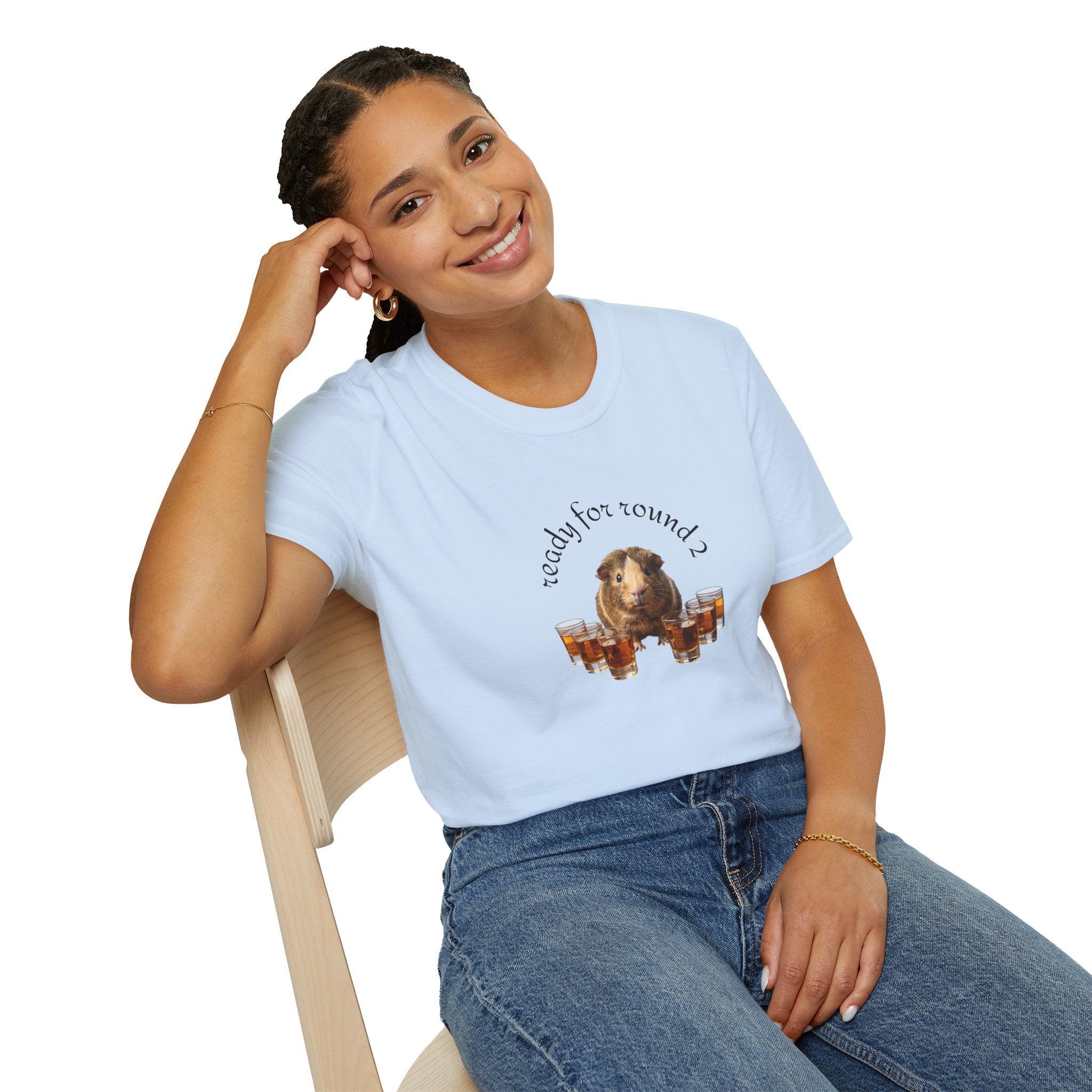 ROUND 2 Unisex Soft style T-Shirt
