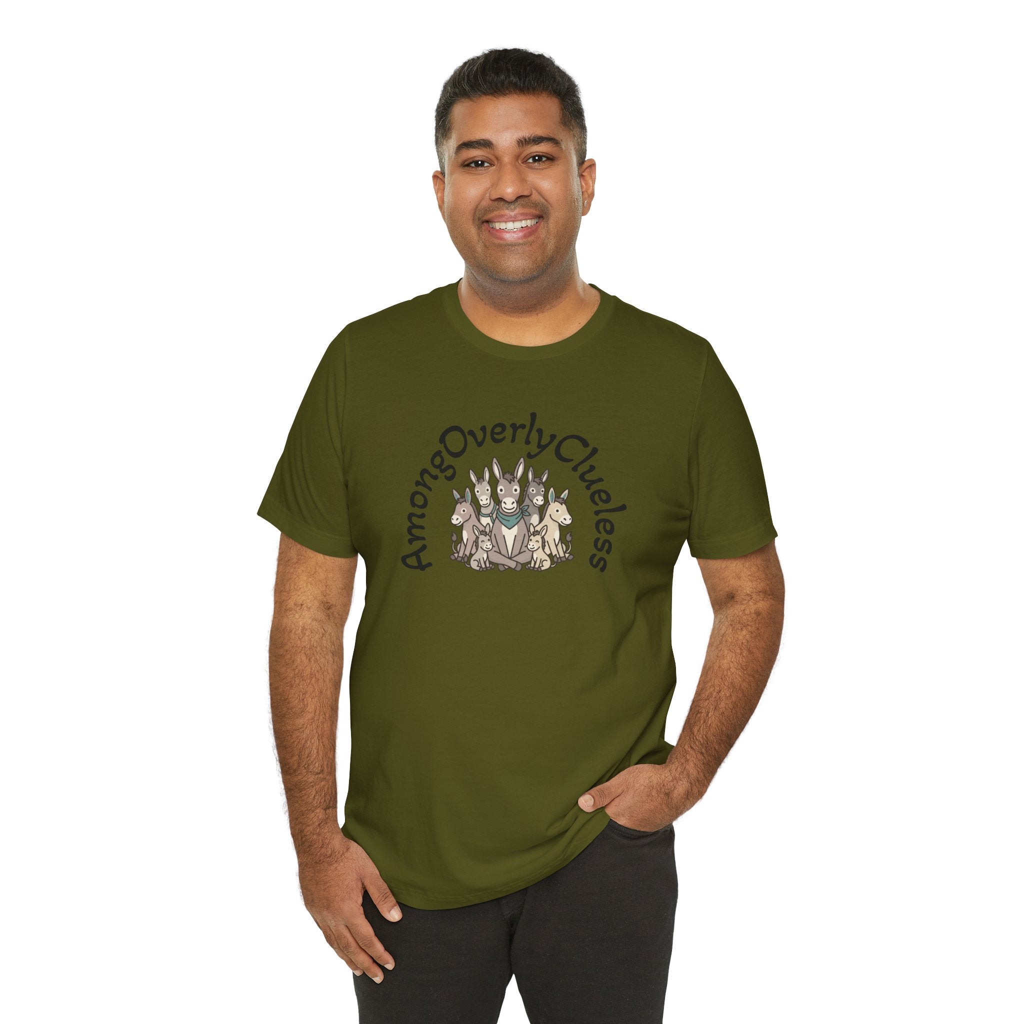 Among the Overly Clueless Unisex Softstyle T-Shirt