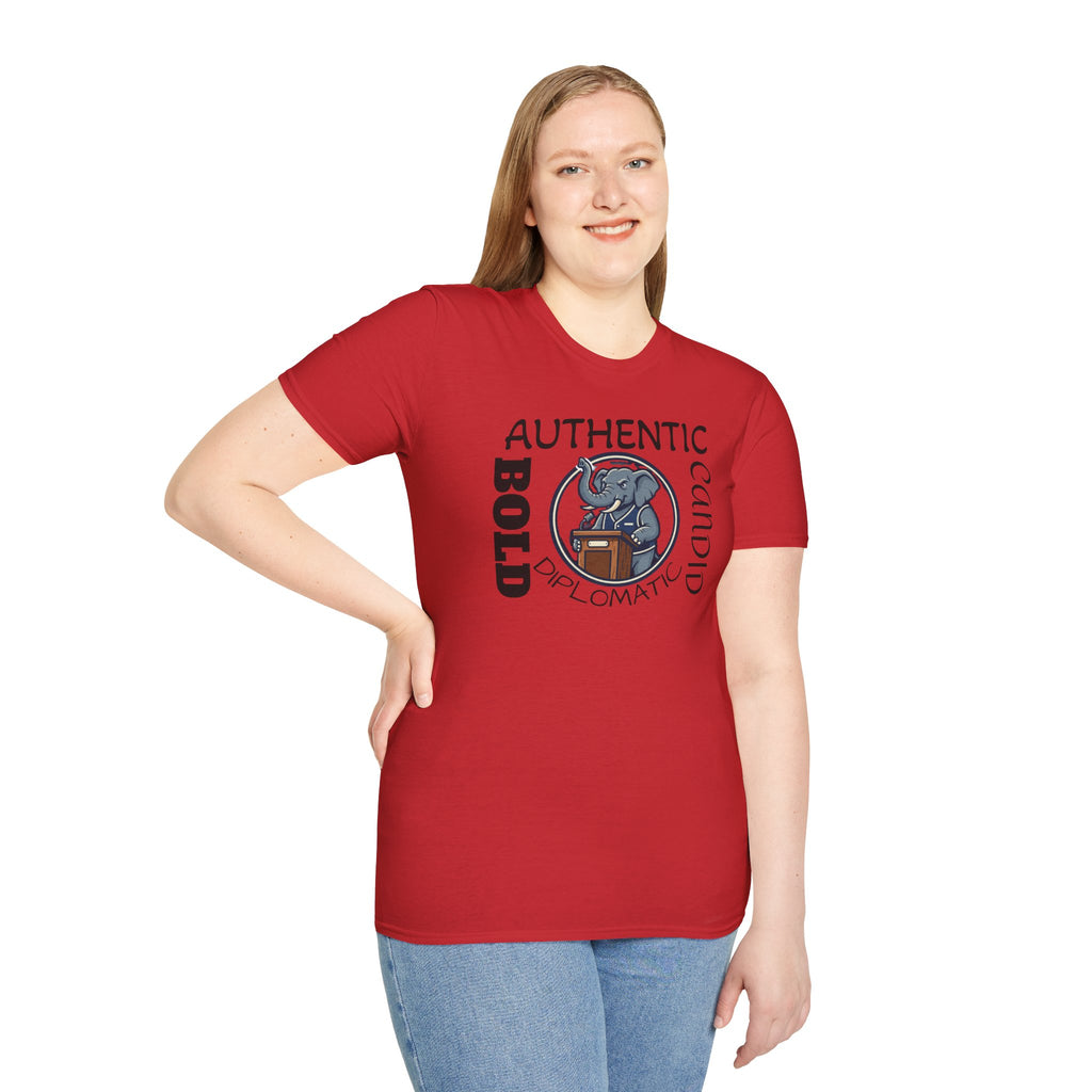 TALKING ELEPHANT Unisex Soft style T-Shirt
