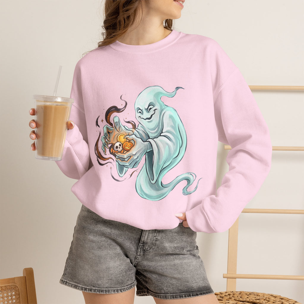 Ghost Portal Halloween Unisex Heavy Blend Crewneck Sweatshirt