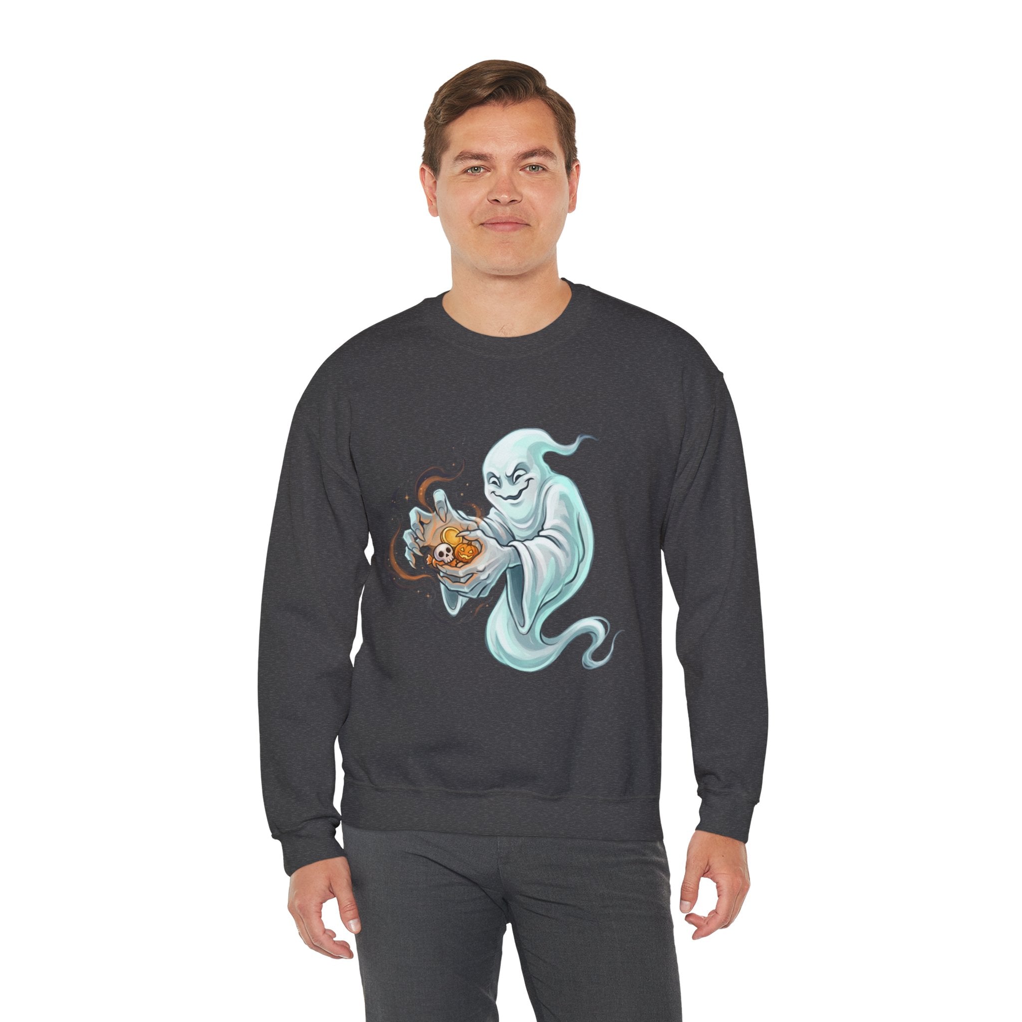 Ghost Portal Halloween Unisex Heavy Blend Crewneck Sweatshirt